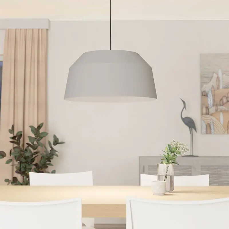Graue landhaus Pendelleuchte Aluminium, Teddie Aktuell