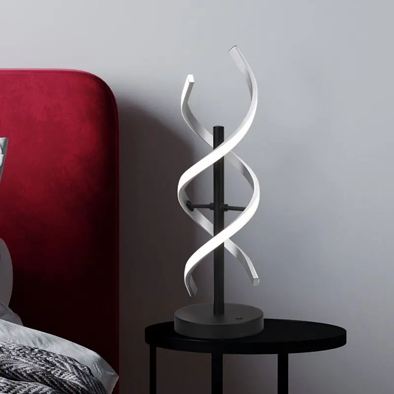 Preisknaller Chrom Tischleuchte Design, Sylvian, 20W, warm- bis kaltweiß einstellbare LED, mit Touch-Dimmer