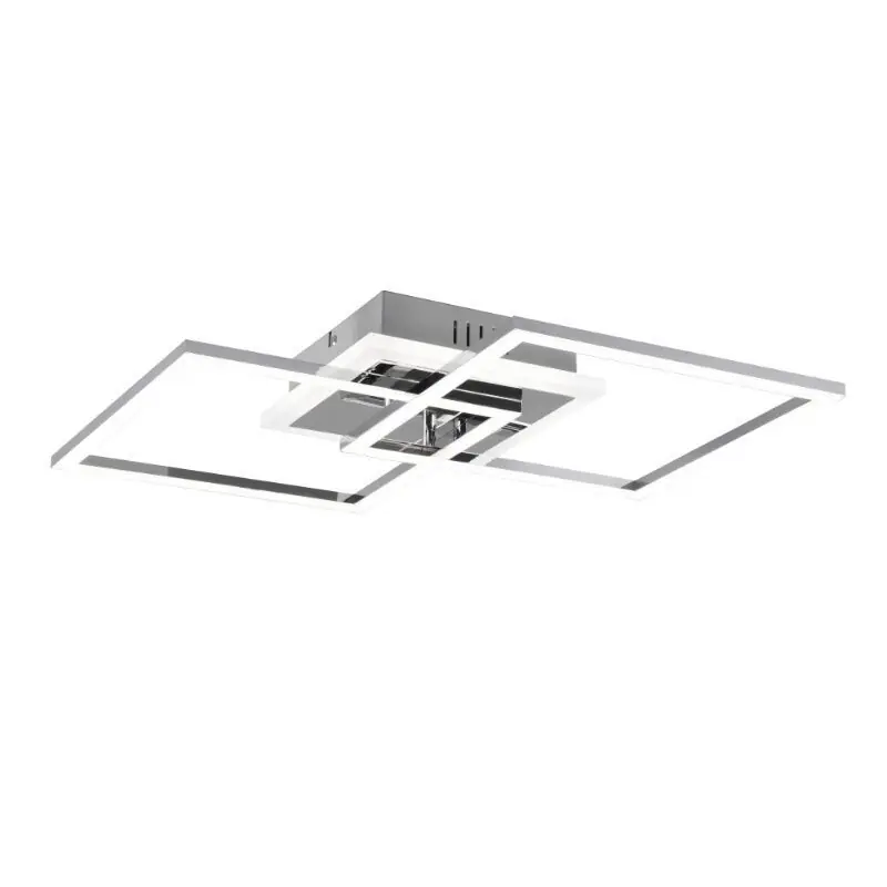 Beliebt Chrom Deckenlampe Modern, Semira, 25W, 4000K LED, 3-stufig dimmbar