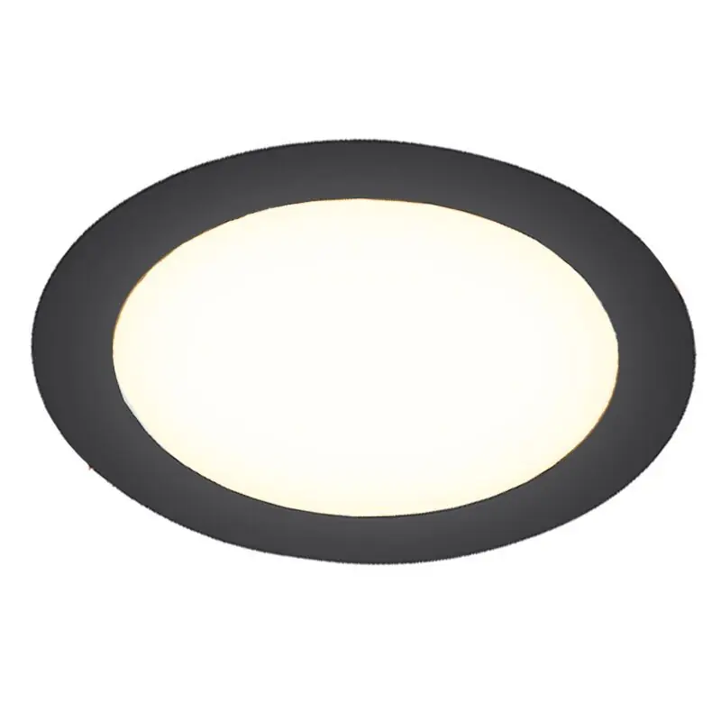 Neue Ware Schwarze Downlight Aluminium, Umbriel, 12W, 4000K LED, IP44