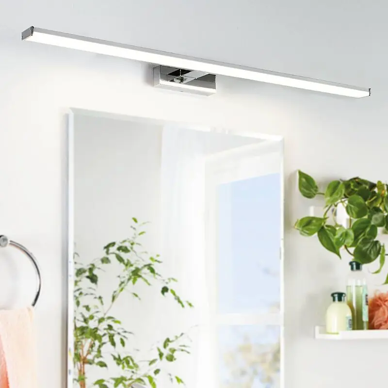 Chrom Spiegelbeleuchtung Kunststoff, Nancy, 13,5W, 4000K LED, IP44 Preiswert