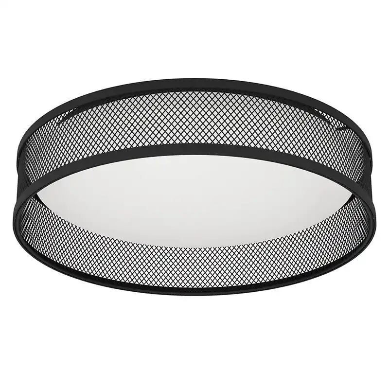 Schwarze Deckenlampe Stahl, Jolene, 20W, 3000K LED Rabatt
