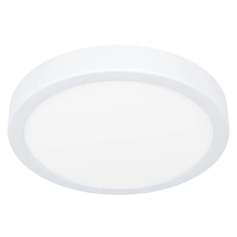 Weiße Badezimmer Deckenleuchte Kunststoff, Geraldo, 17W, 3000K LED, IP44 Schneller Versand