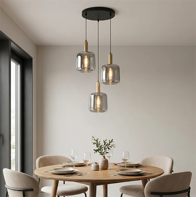 Moderne Pendelleuchte Grau, Keanu Angebot