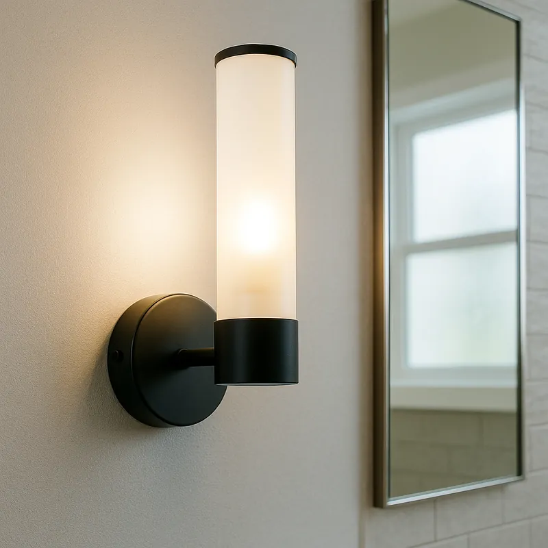Preiswert Moderne Wandleuchte Badezimmer Schwarz, Callum, IP44