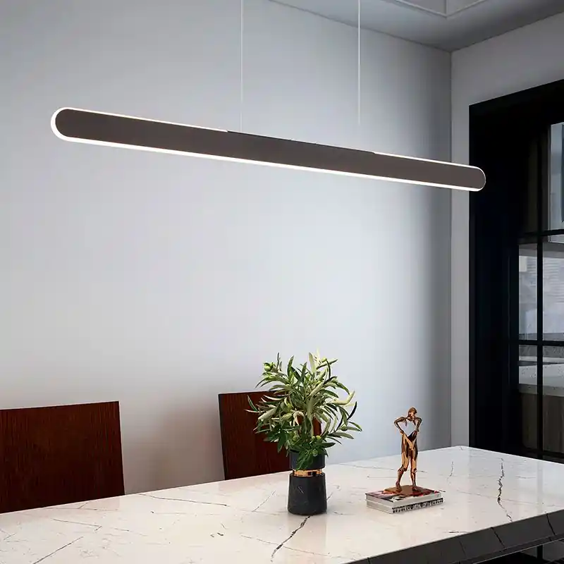 Schwarze Pendelleuchte Modern, Dwayn, 28W, warm- bis kaltweiß einstellbare LED Aktuell