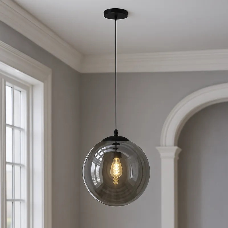 Neue Kollektion Design Pendelleuchte Schwarz, Dolf
