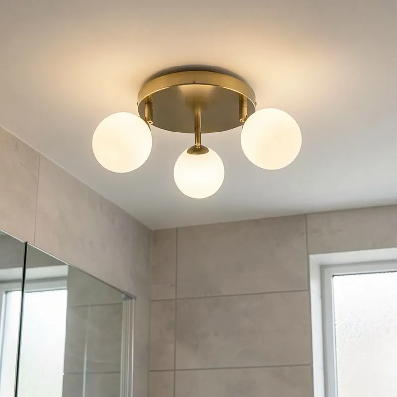 Finale Aktion Moderne Badezimmer Deckenleuchte Weiß, Amer, IP44