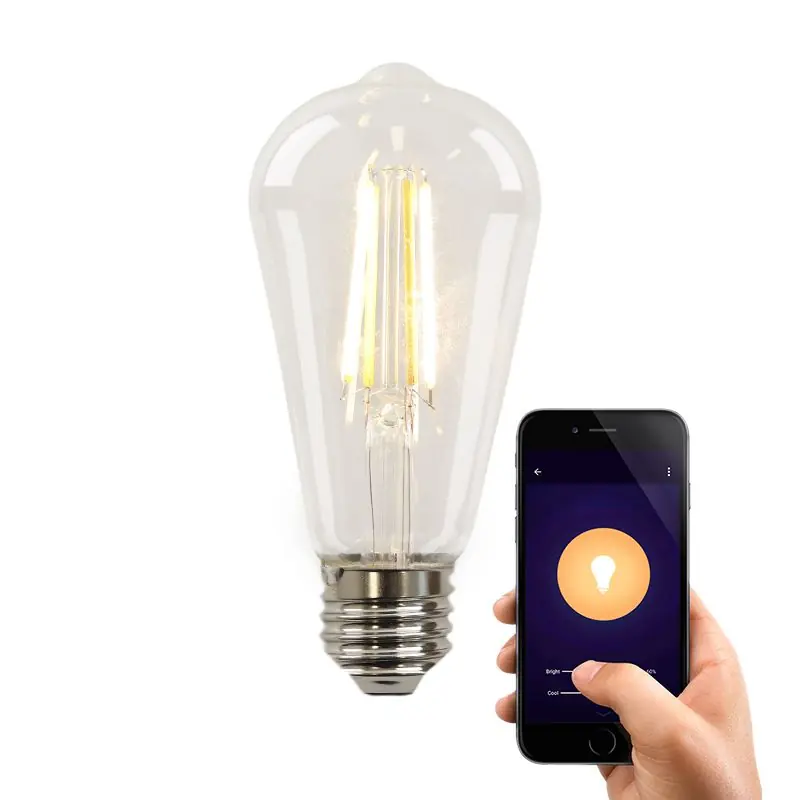 Olucia Smart LED-Lampe E27 Deco, 5W, dim to warm Mega-Angebot