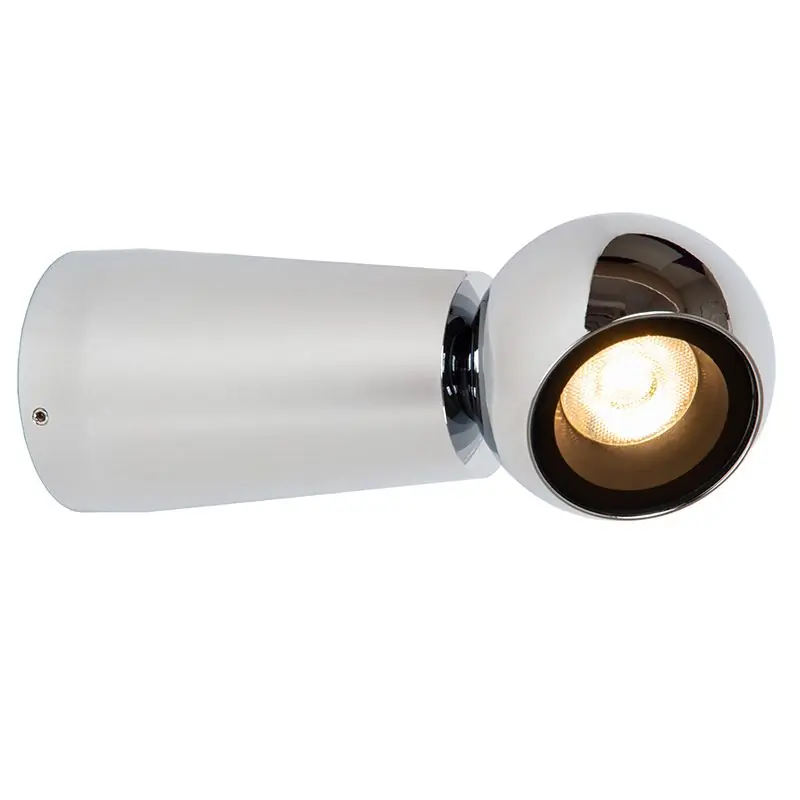 Günstig Chrom Außenleuchte Modern, Ipsos, 5W, 2700K LED, IP54