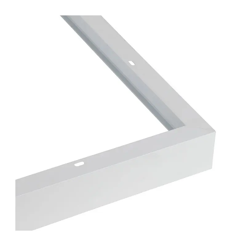 Sichere Zahlung Weißer Aufputz-Klickrahmen 30x120