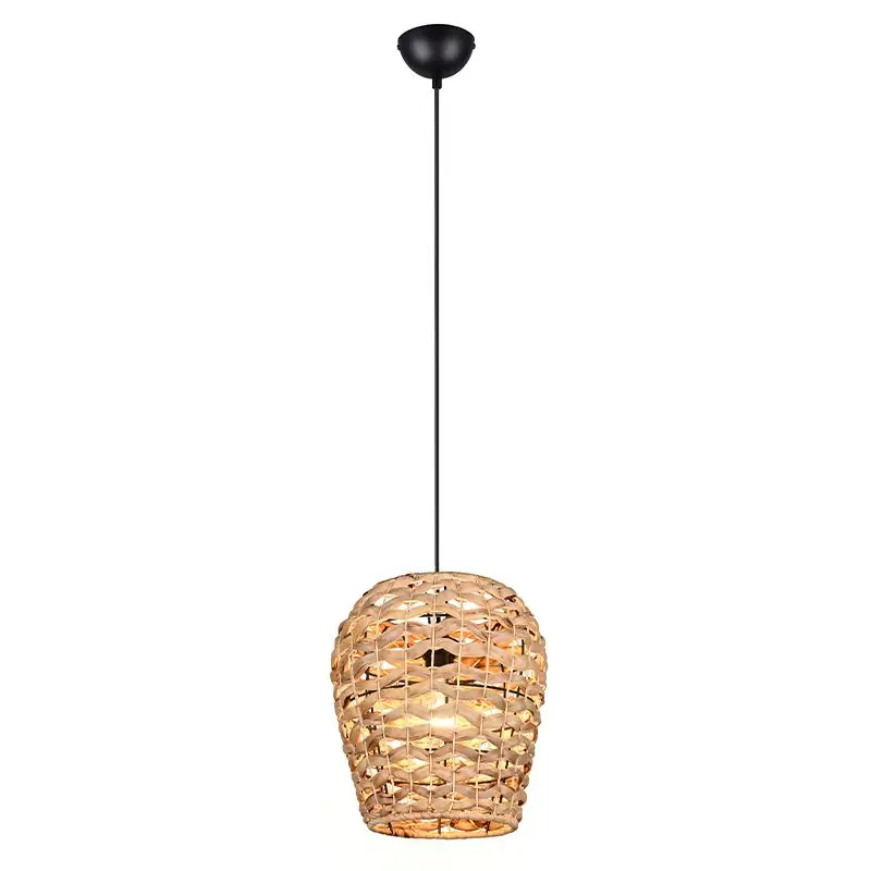 Top-Seller Rattan Pendelleuchte Braun, Lycke