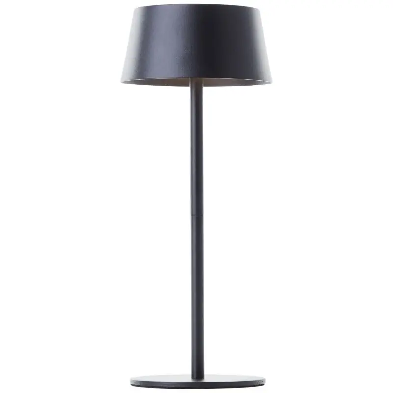 Zertifiziert Moderne Solar Außen Wandleuchte Schwarz, Soumaya, 4W, 3000K LED, IP44, 3-stufig dimmbar