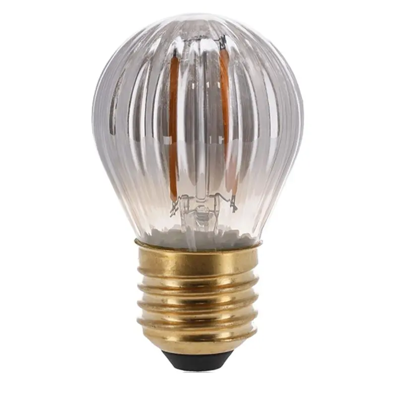 Dimmbare E27 LED-Lampe Rauchglas, 2W, 2000K Markenprodukt