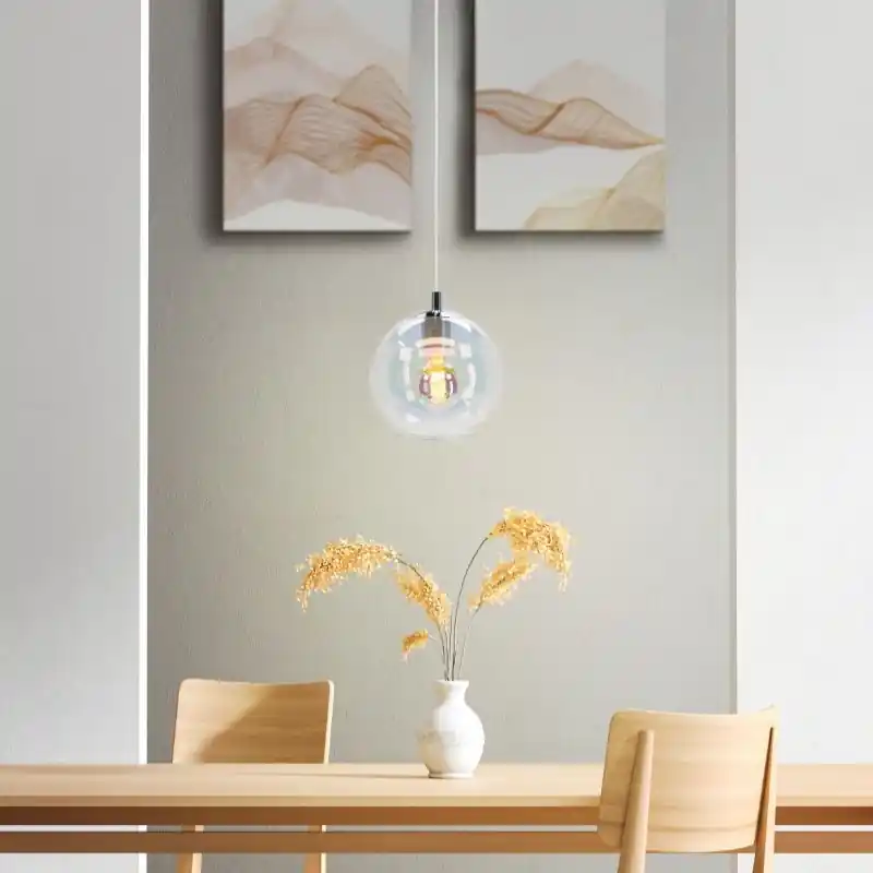 Transparente moderne Pendelleuchte Glas, Achek Geprüft