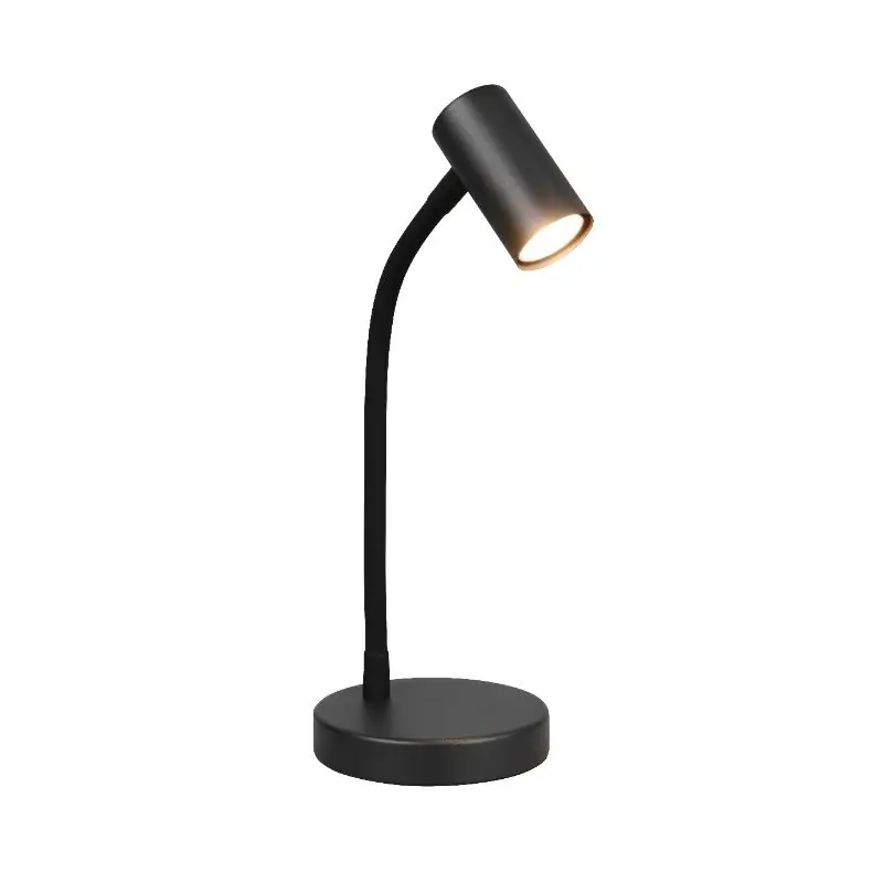 Ausverkauf Schwarze Tischleuchte Modern, Suradj, mit Schalter