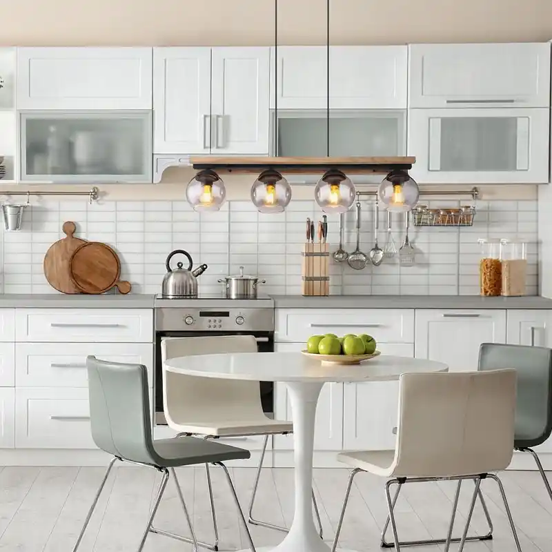 Sichere Zahlung Holz Pendelleuchte Design, Caecilia