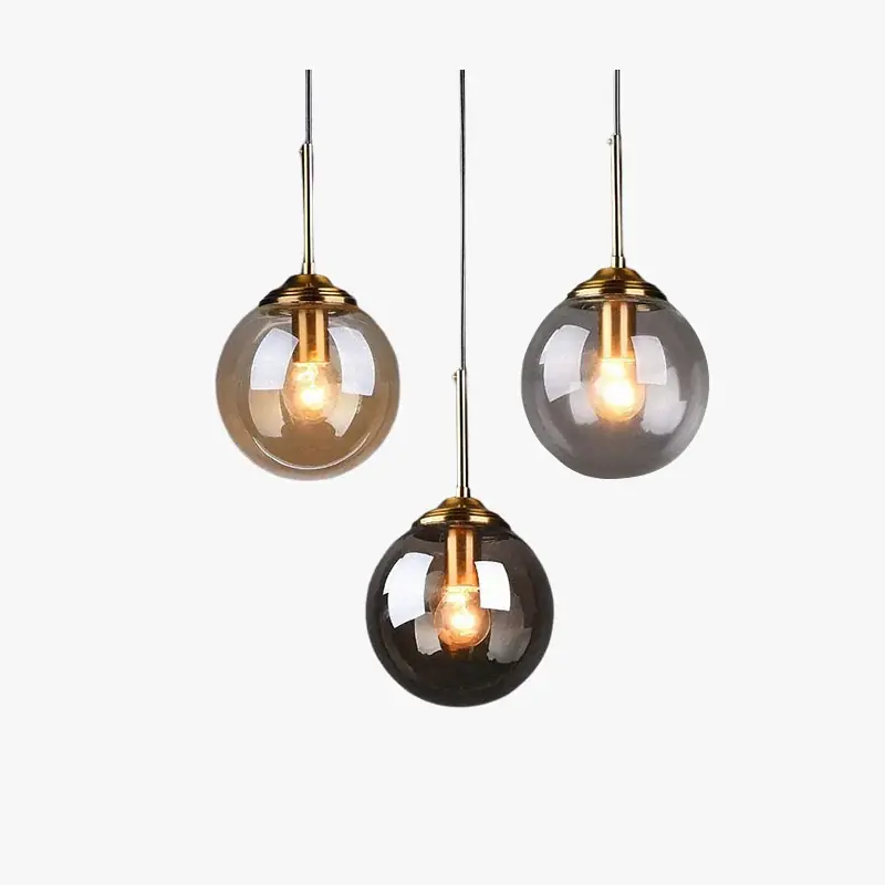 Valentina Modern Rund LED Pendelleuchte Metall Glas Esszimmer Wohnzimmer Schlafzimmer Meistverkauft