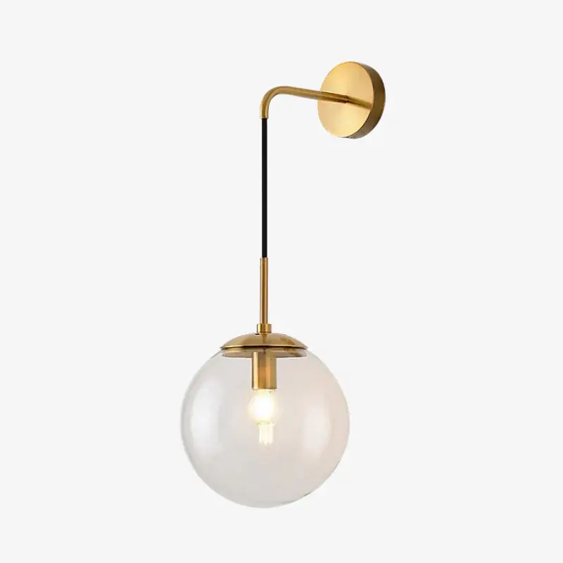 Aktuell Valentina Modern LED Wandleuchten Innen Schwarz Ess/Wohnzimmer Glas