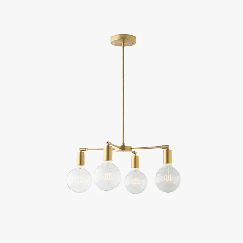 Valentina Modern LED Metall Glas Kronleuchter Schlafzimmer Knallerangebot