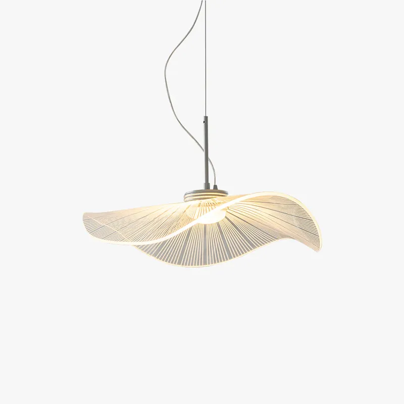 Ritta Design Lotusblatt Metall Acryl LED Pendelleuchte Schlafzimmer D40CM Super-Preis