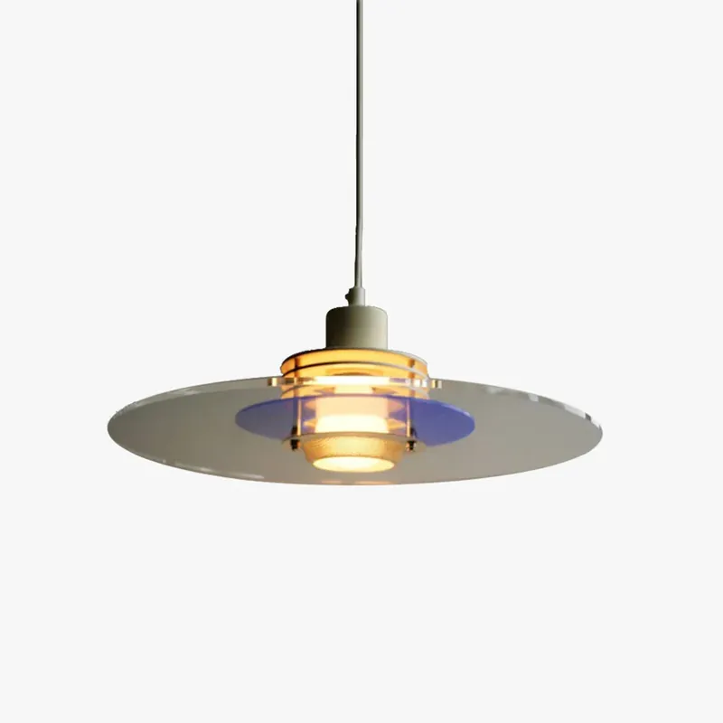 Valentina Minimalismus LED Pendelleuchte Metall/Glas/Acryl-Schlafzimmer D 30 CM Saisonangebot