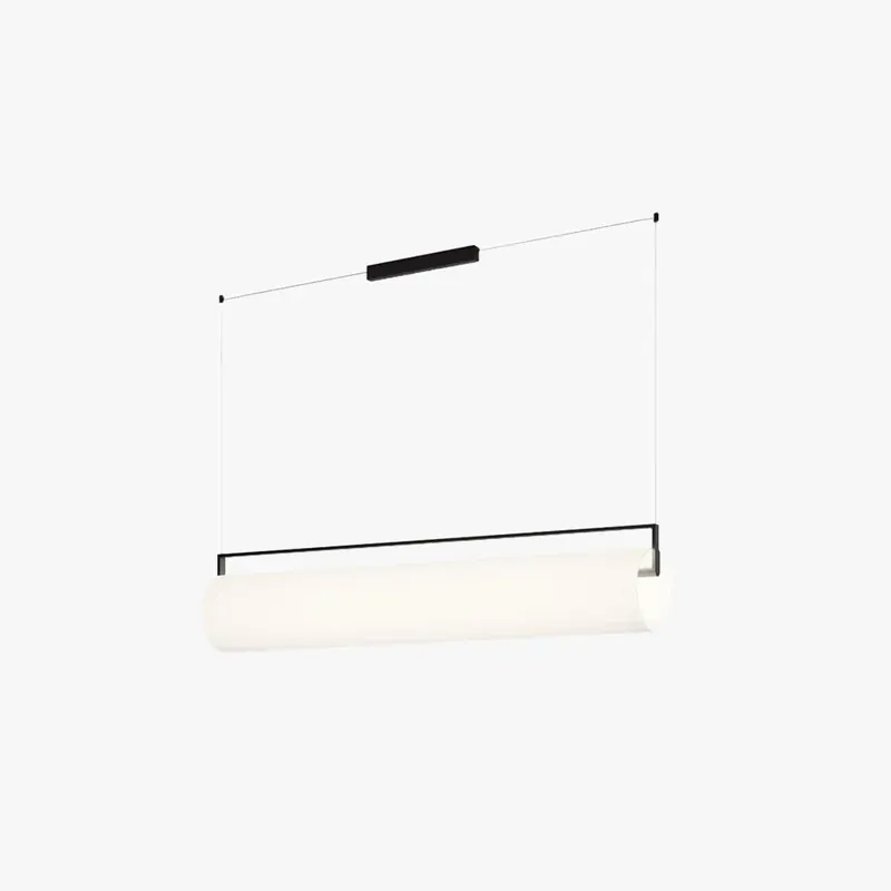 Arisha Pendelleuchte, Zylindrisch, Linear Metall Acryl 93CM Markenware