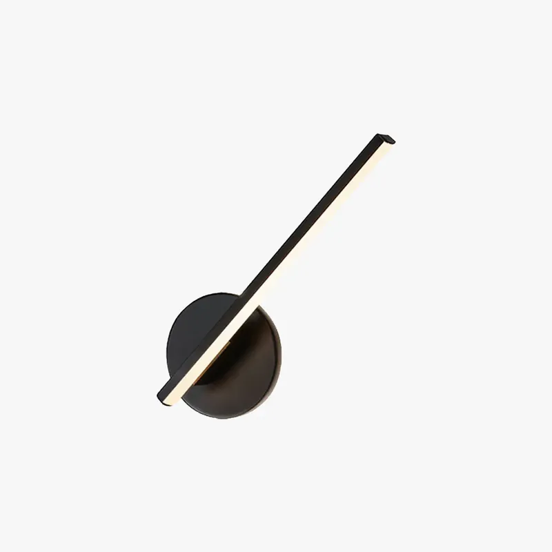 Arisha Modern Minimalistisch LED Wandleuchte Schwarz/Weiß Schlaf/Wohnzimmer Metall&Acryl 30CM Lang Neue Ware