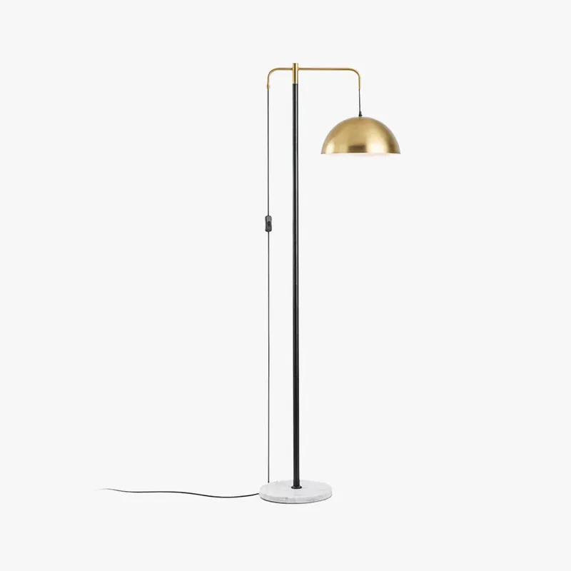 Arisha Modern LED Stehlampe Gold Wohn/Arbeits/Schlafzimmer Metall Direktkauf