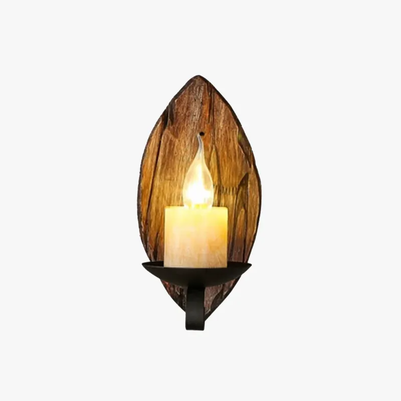 Top-Preis Epoch Designer LED Wandleuchte Esszimmer/Schlafzimmer Holz/Metall