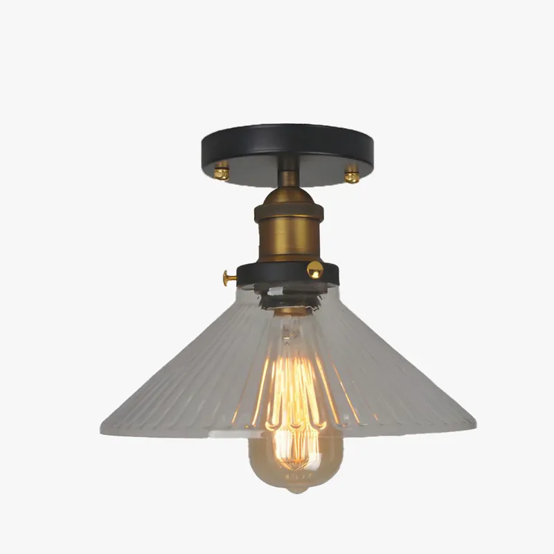 Top-Angebot Silva Industrielle DeckenleuchteGlas, schwarz