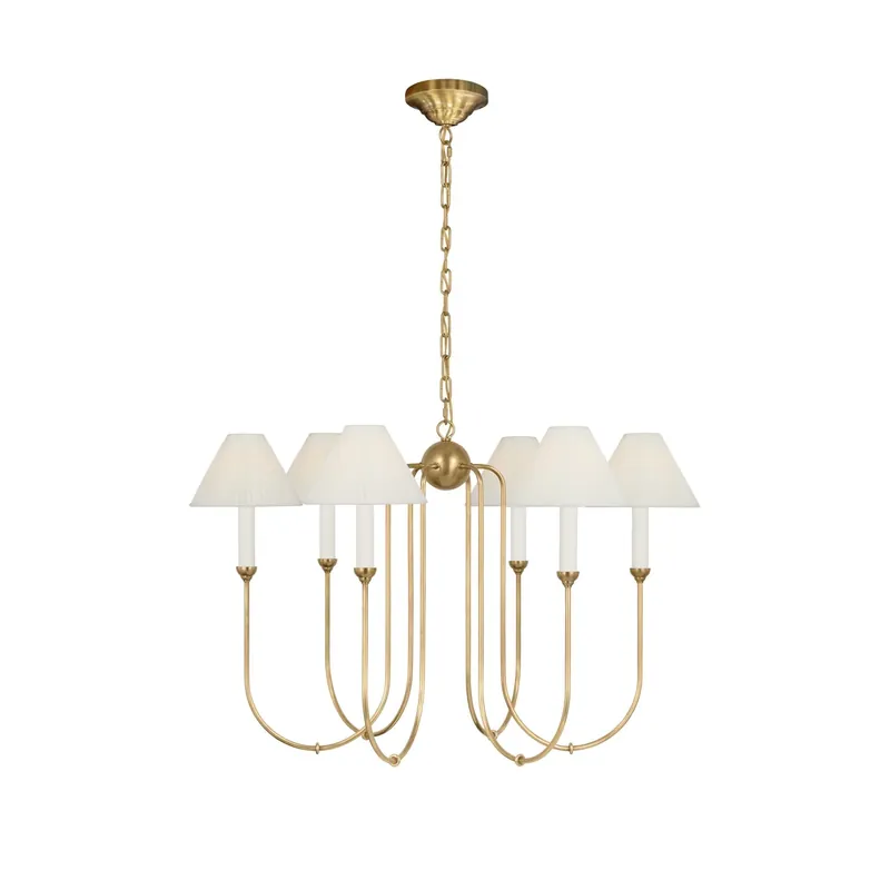 Super-Preis Cotalisra Vintage Industrial Fabric Chandelier