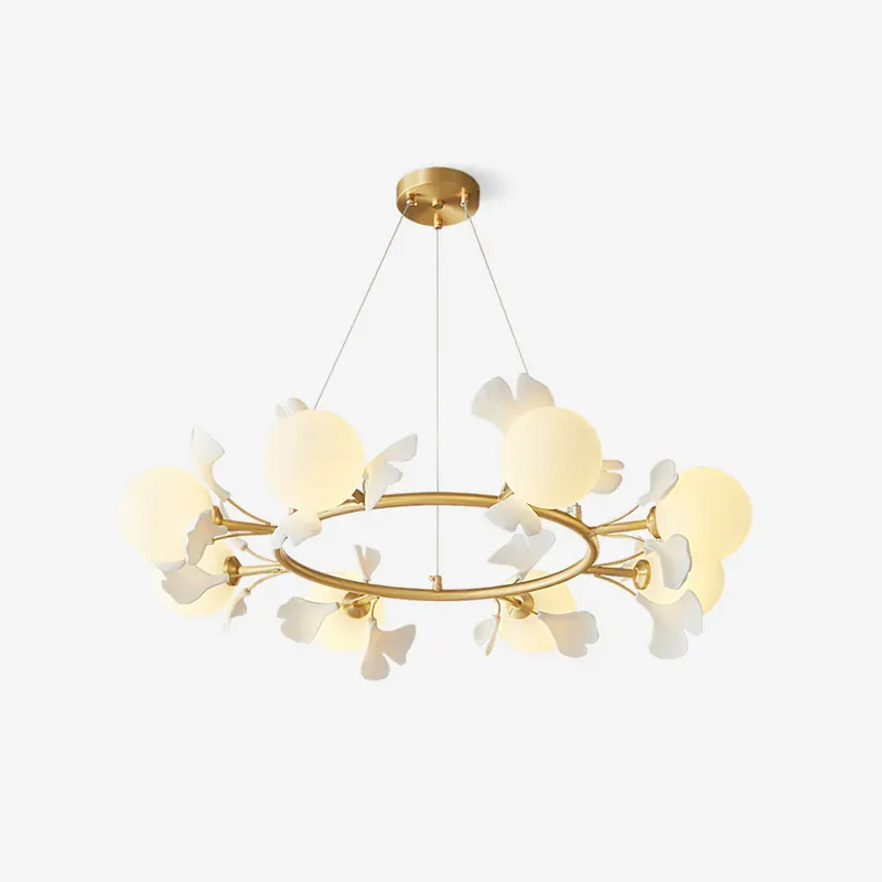 Billig Fidova r 8-flammiger Kugel-Kronleuchter 6 Köpfe ∅ 75cm x H 23cm