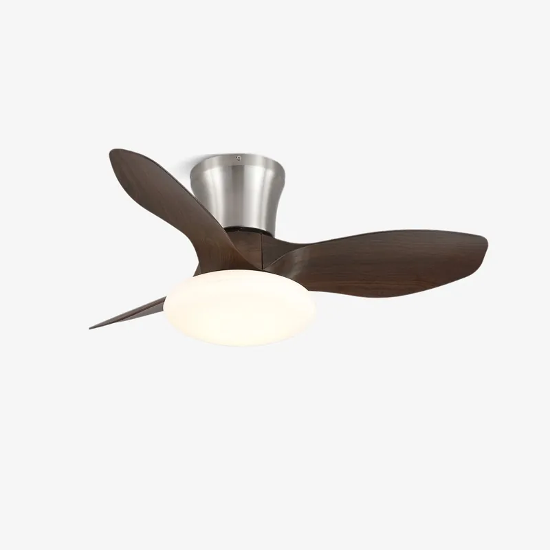 Velora Moderner Deckenventilator aus Holz mit Beleuchtung Garantierte Lieferung
