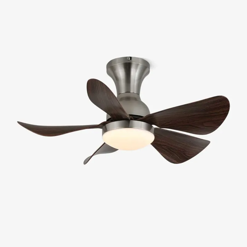 Novaro Moderner Deckenventilator mit Holzoptik und Beleuchtung Sofort Bestellen