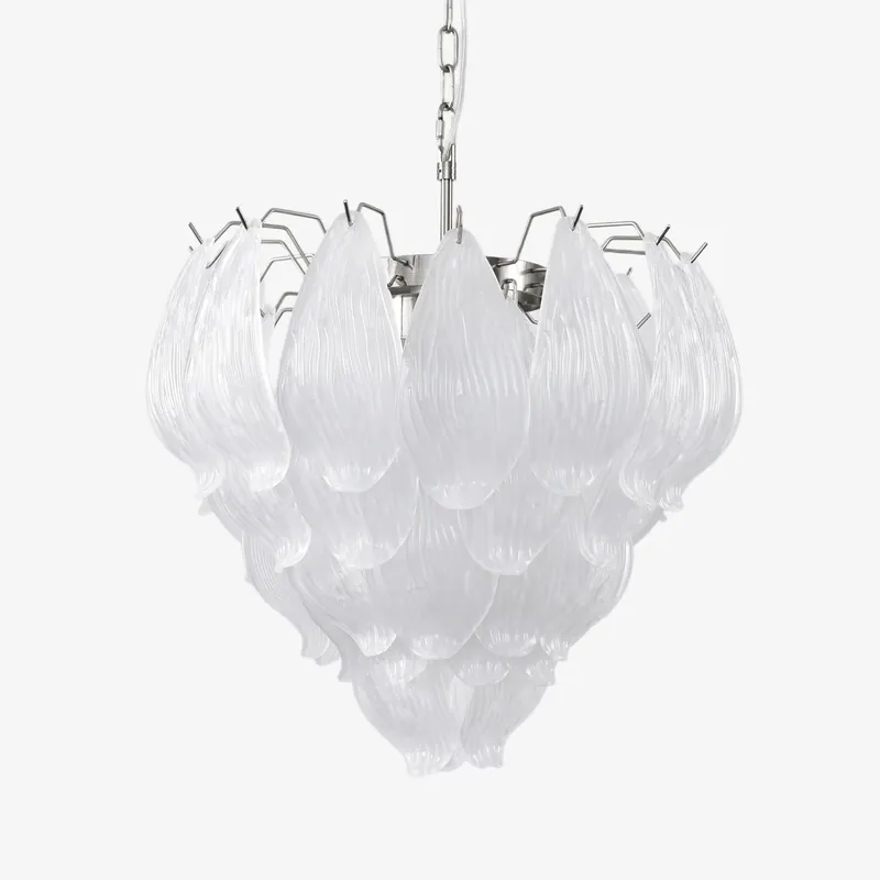Aurora Murano Glas Kronleuchter Elegant ∅ 54cm x H 68cm Aktuell