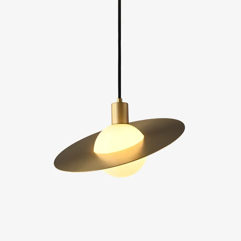 Orionis Premium nordische Kunst Messing Glas Pendelleuchte Solange Der Vorrat Reicht
