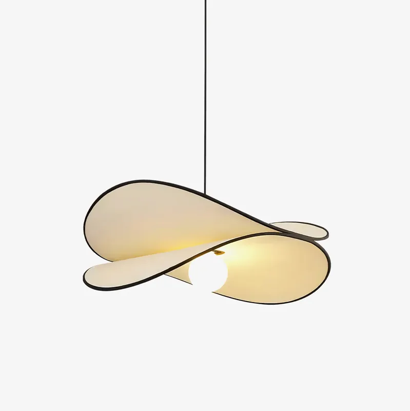 Lioran Stoff Künstlerisch Pendelleuchte ∅ 50.0cm x H 25.9cm Top-Seller