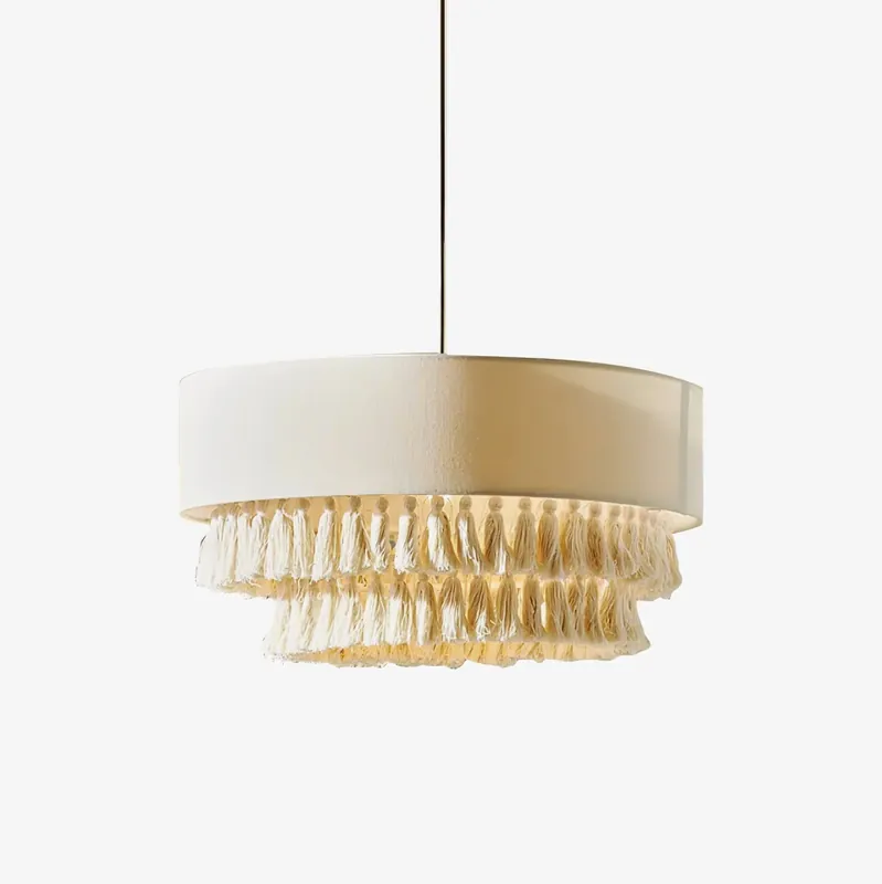Sonderaktion Cicaros Postmoderne Luxus-Stoff-Pendelleuchte ∅ 15.7″ x H 8.3″ / Dia 40cm x H 21cm