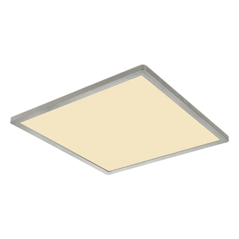 Highlight Moderne Nickel-Kunststoffdeckenlampe Globo Sapana