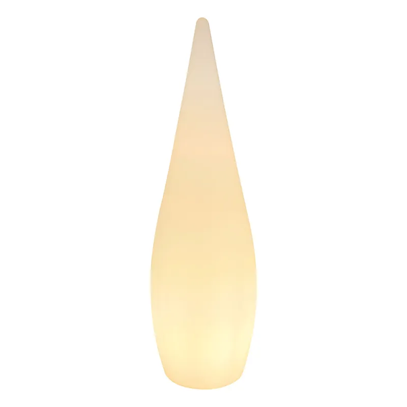 Super-Preis Trendige weiße kegelförmige Außenlampe Globo Vascon