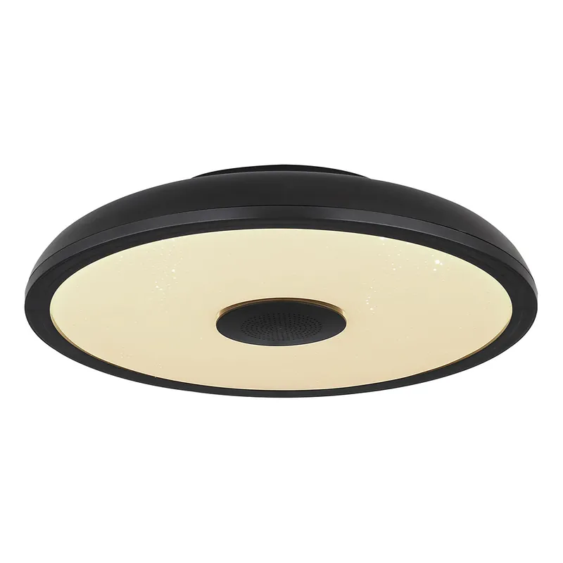 Schwarze moderne Deckenlampe aus Kunststoff Globo Raffy Top-Angebot