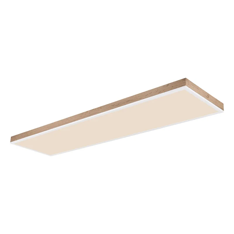 Weiße ländliche rechteckige Deckenlampe Globo Doro Sonderangebot