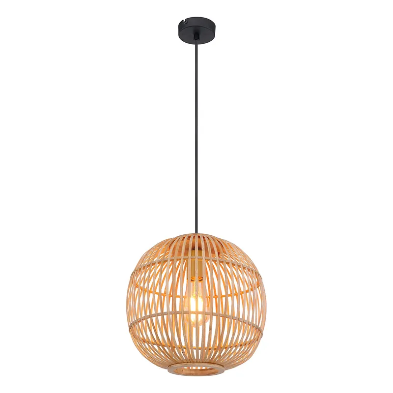 Preiswert Natur Kugel Boho Hängelampe Globo Hildegard
