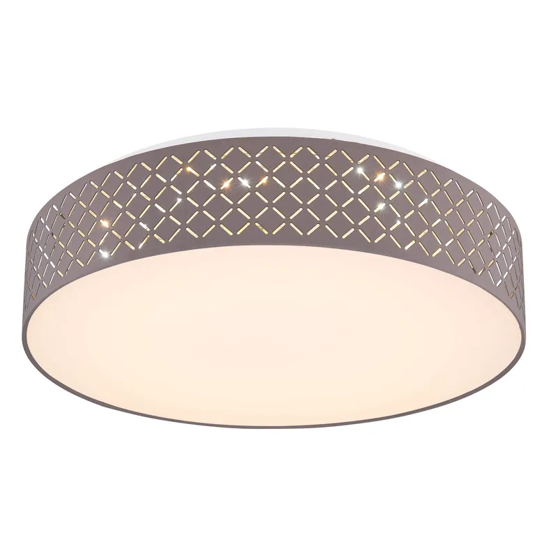 Weiße Metall-Retro-Deckenlampe Globo Cindy Top-Angebot