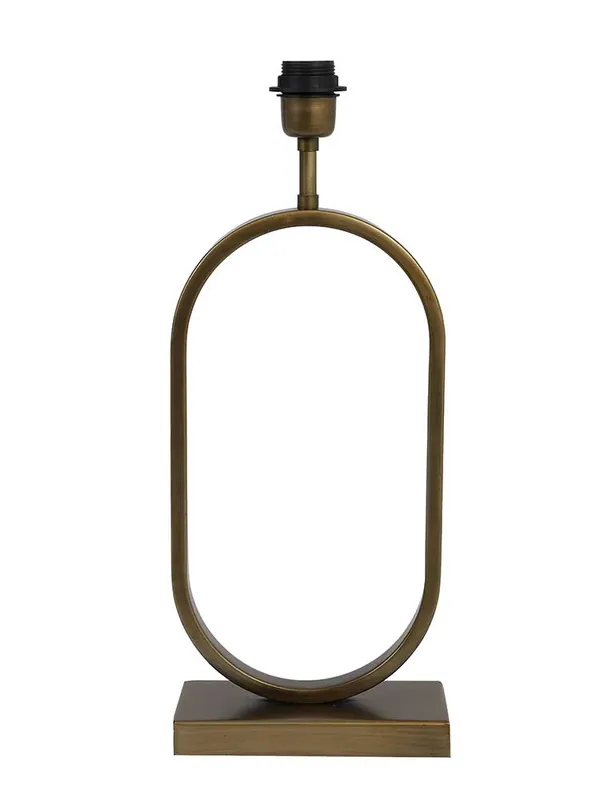 Meistverkauft Retro Bronzene Tischlampe Tischlampe Light & Living Jamiri