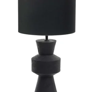 Schwarze Tischlampe mit Schirm Light & Living Gregor schwarz Sofort Bestellen