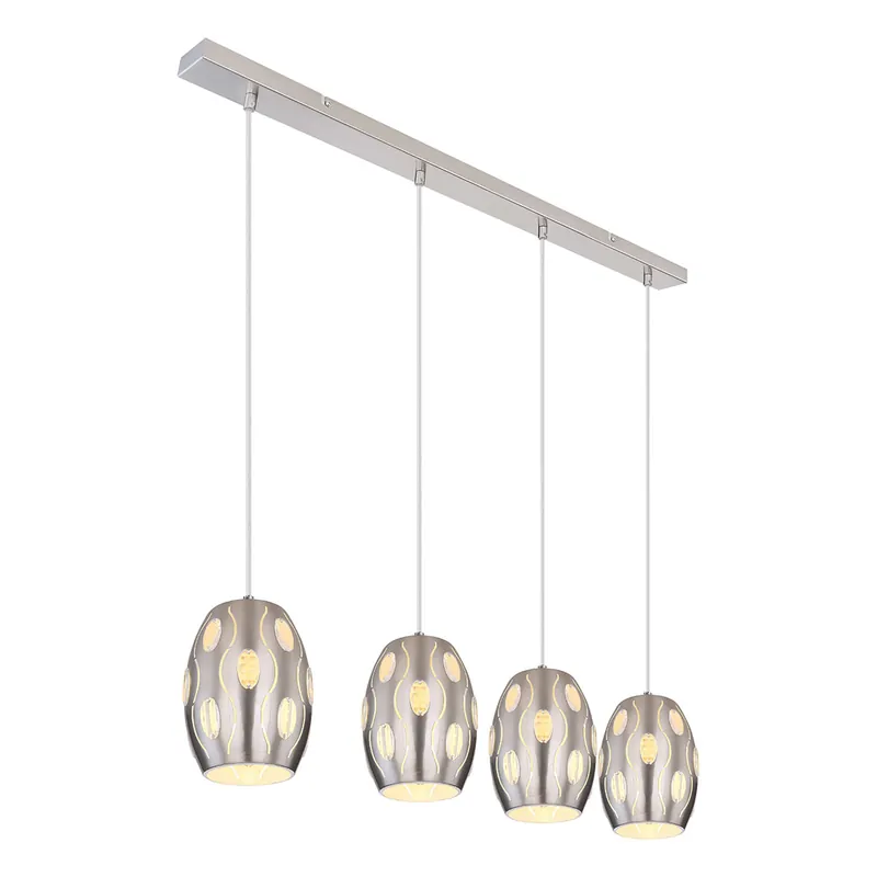 Must-Have Klassische Nickel-Metall-Hängelampen Globo Narri