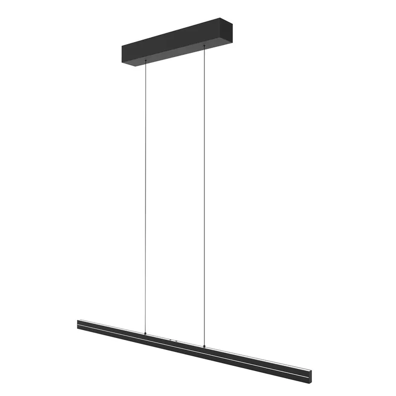 Moderne Hängelampe schwarz Aluminium Steinhauer Bande Top-Angebot