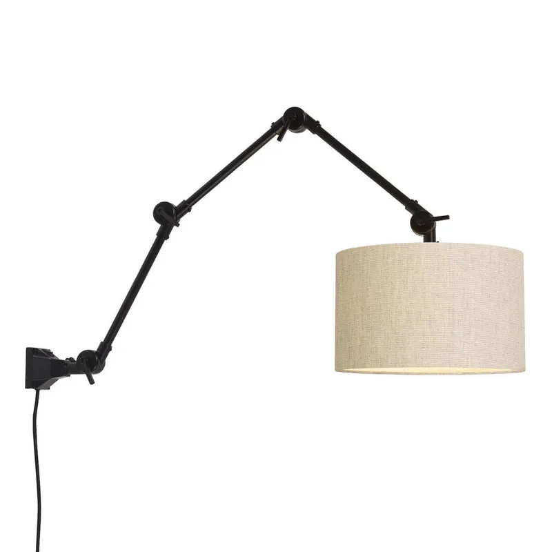Super-Preis Graue Leinenwandlampe retro It’s About RoMi Amsterdam